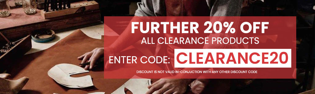 Further 20% OFF - Code: CLEARANCE20