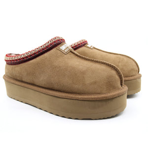 Kenzie Platform UGG Slippers Australian Made