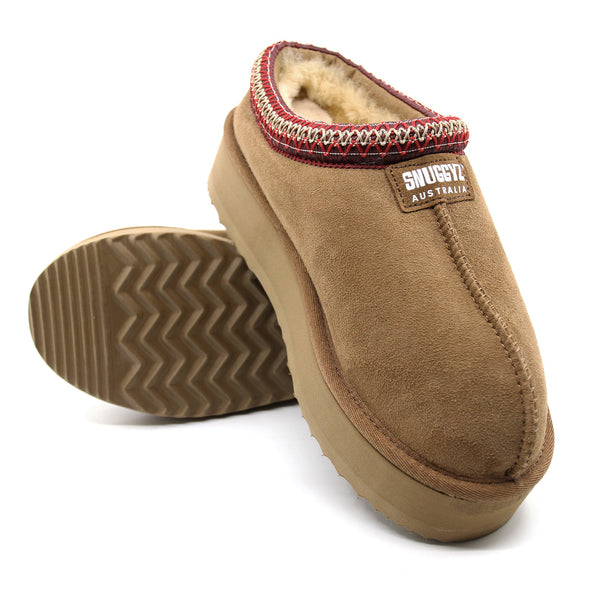 Kenzie Platform UGG Slippers Australian Made