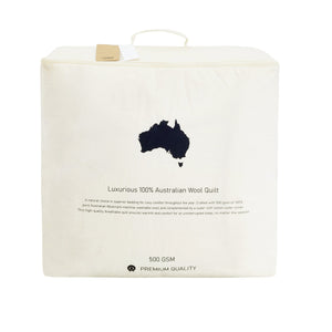 Luxury Australian Pure 100% Wool Quilt