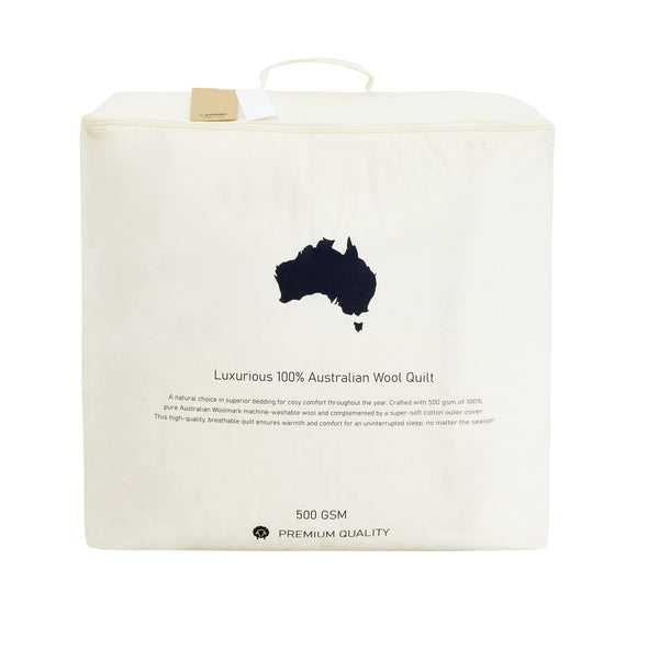 Luxury Australian Pure 100% Wool Quilt