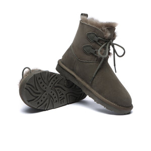 Chelsea Women Lace-up Boots