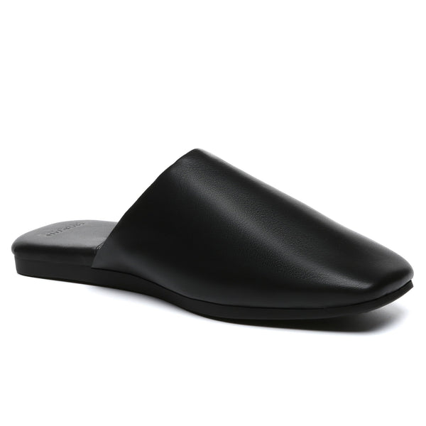 Women Leather Mules Flats