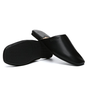 Women Leather Mules Flats