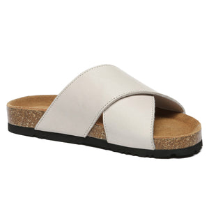 Crossover Summer Leather Slides