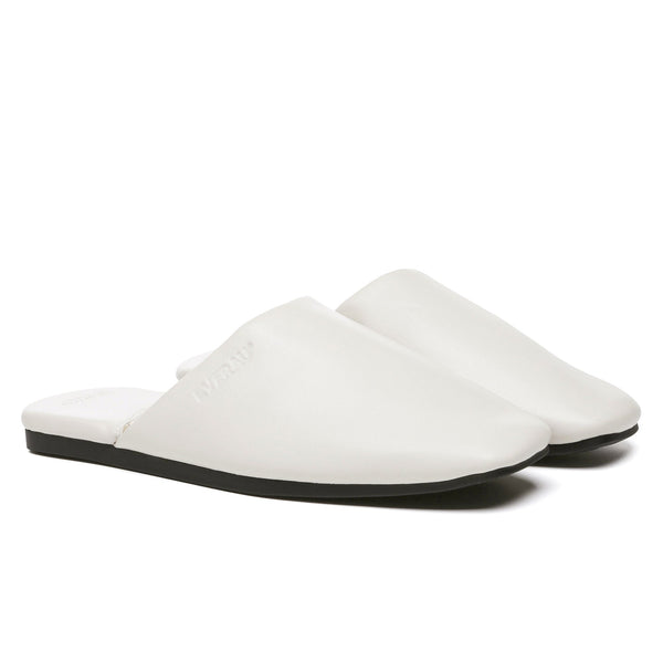 Women Leather Mules Flats