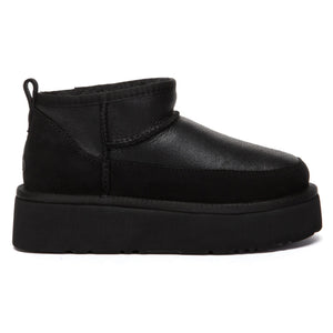 EverUgg Earlova UGG boots in classic shearling-lined design with suede exterior and cozy fur lining.