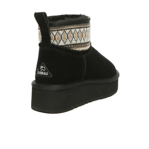 Mini Woven Ankle Platform