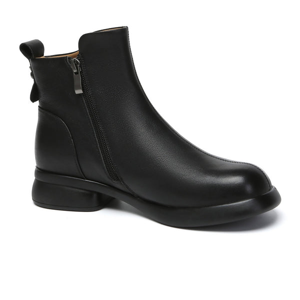 Caroline Leather Zip Ankle Boots - UGG Direct Online
