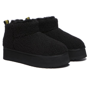 PlushCozy Ultra Mini Platform Boots
