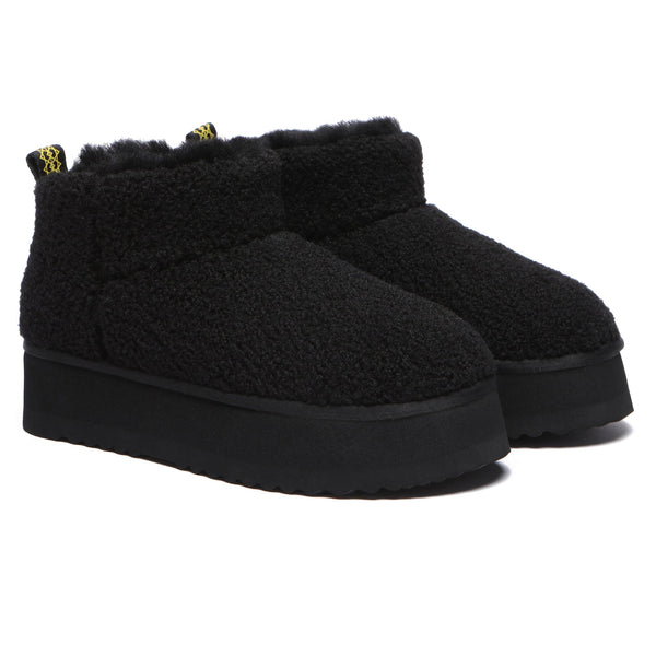 PlushCozy Ultra Mini Platform Boots