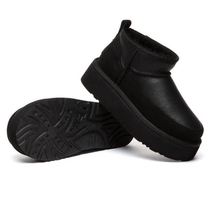 EverUgg Earlova UGG boots in soft suede with plush interior and rugged sole, stylishly designed for warmth and comfort.