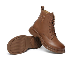 Gabriela Lace-Up Leather Ankle Boots - UGG Direct Online