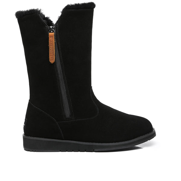 Corrine Zipper Short Boots