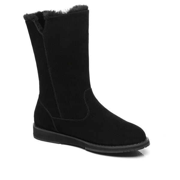 Corrine Zipper Short Boots