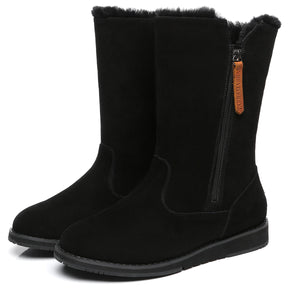 Corrine Zipper Short Boots