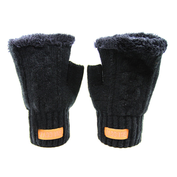 Ultra Plush Fingerless Gloves