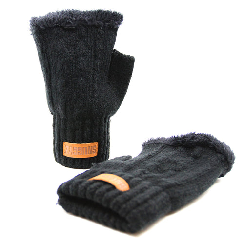Ultra Plush Fingerless Gloves
