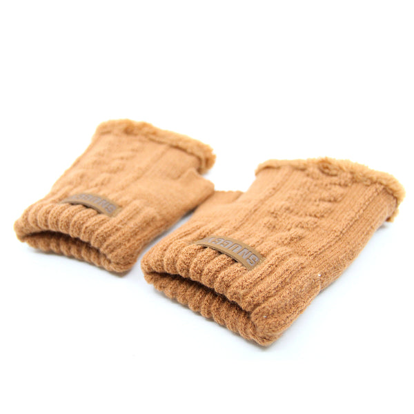 Ultra Plush Fingerless Gloves
