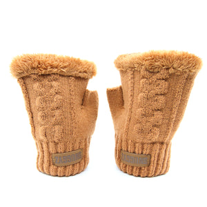 Ultra Plush Fingerless Gloves