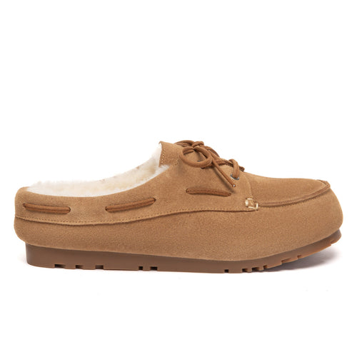 EverUgg Churna UGG slippers with soft, cozy fabric and slip-on design, perfect for comfortable indoor wear.