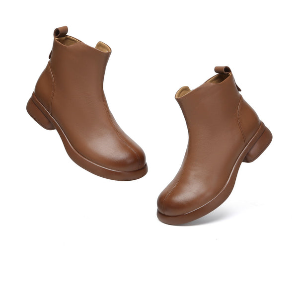 Caroline Leather Zip Ankle Boots - UGG Direct Online