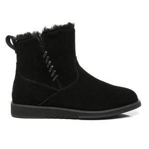 Caddy Women Inner Zipper Mini Boots