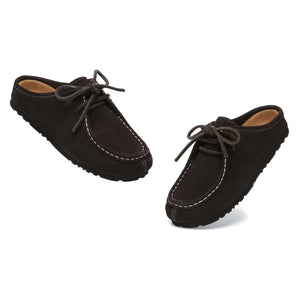 Vance Suede Casual Slip-On Slippers