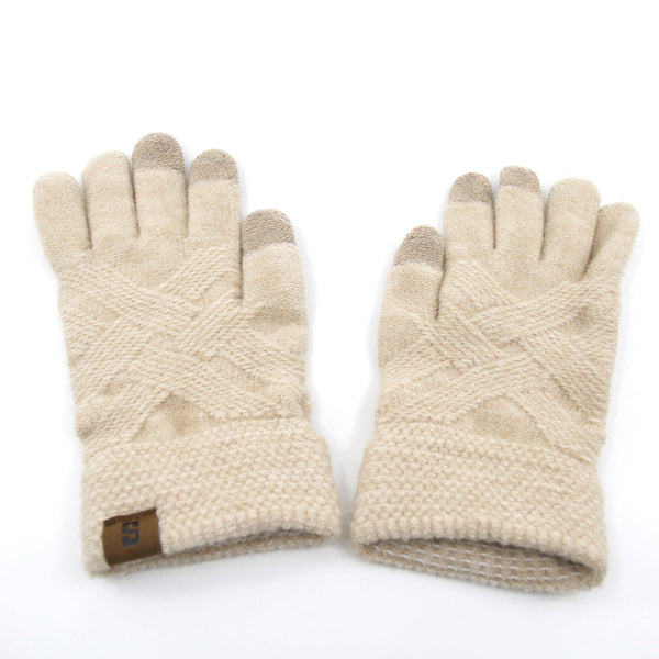 3 in 1 Beanie Scarf Gloves Set