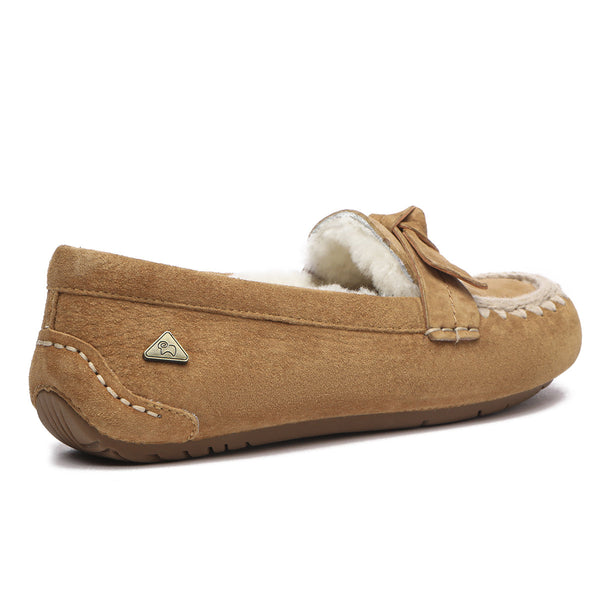 Woven Bow Moccasin