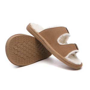 Buckle Slip-on Sandals