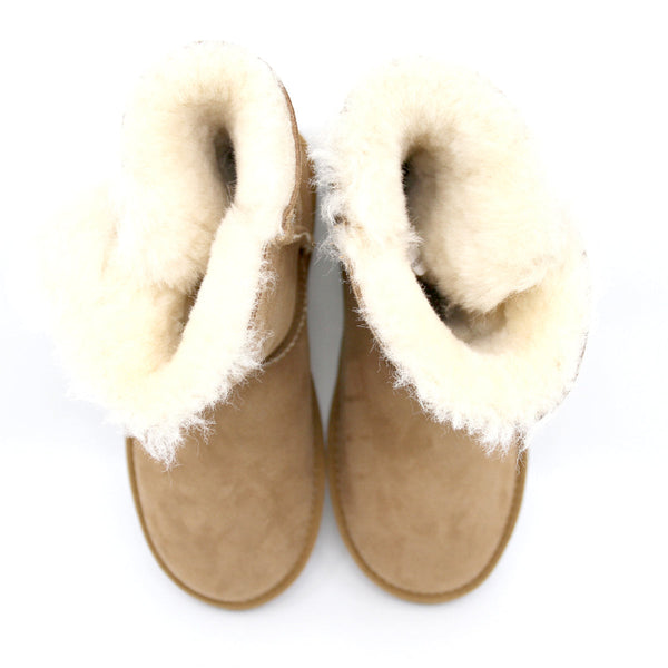 Premium Short Button UGG Boots Australian Made