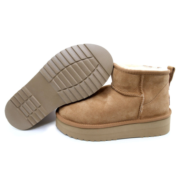 Ultra Mini Classic Platform UGG Boots Australian Made