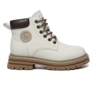 Leather High Top Timber Boots
