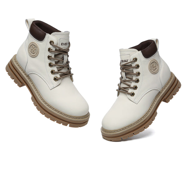 Leather High Top Timber Boots