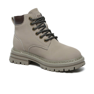 Leather High Top Timber Boots