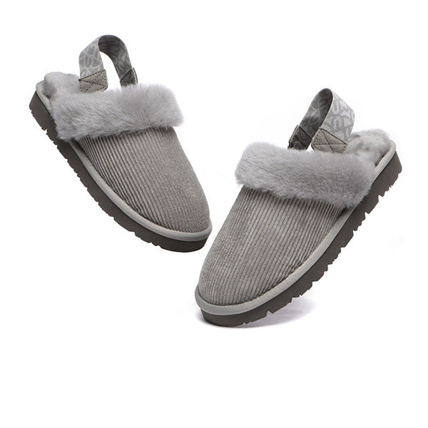 Premium Comfort Sole Vintage Slingback Slipper