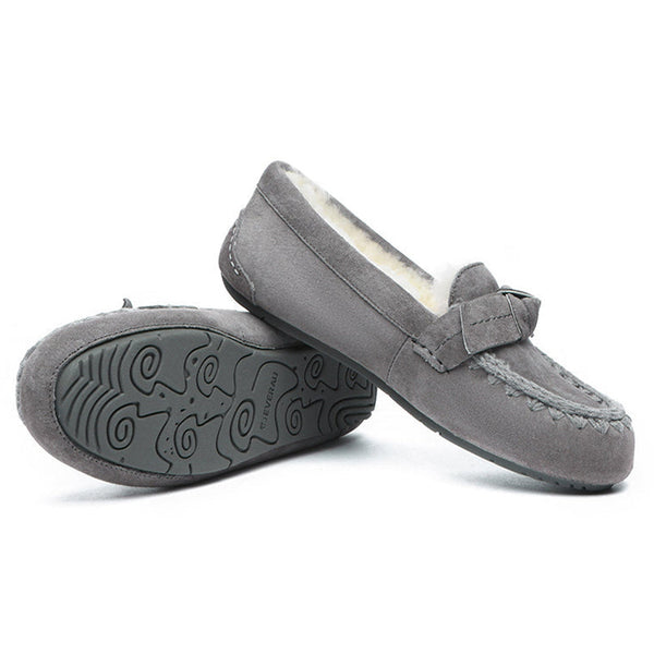 Woven Bow Moccasin