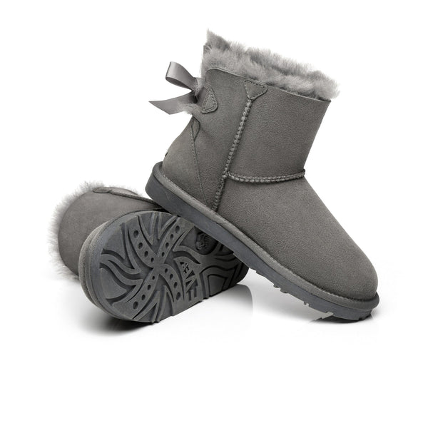 Mini Back Bow Boots
