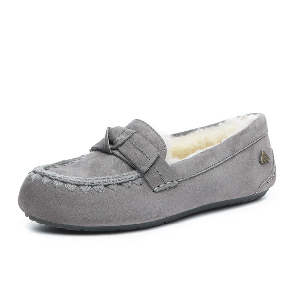 Woven Bow Moccasin