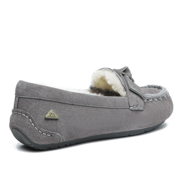 Woven Bow Moccasin
