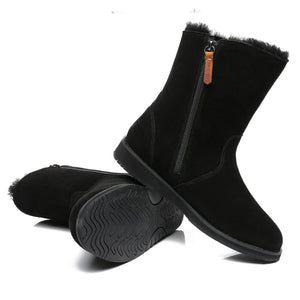 Karina Women Inner Zipper Short Boots