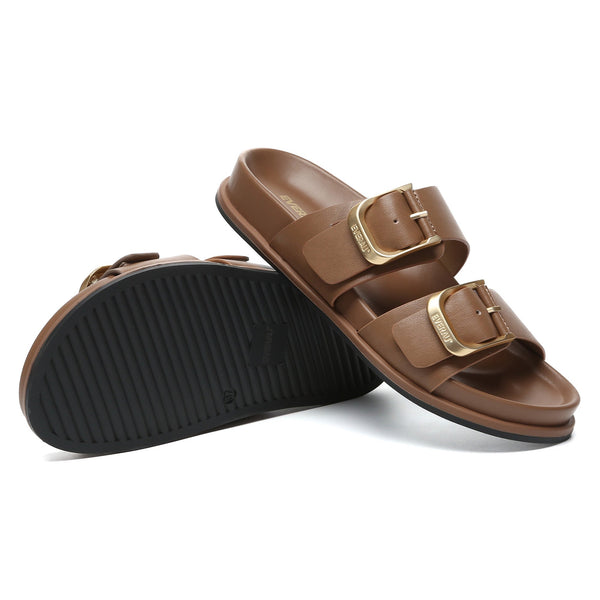 Manisha Buckle Leather Sandals