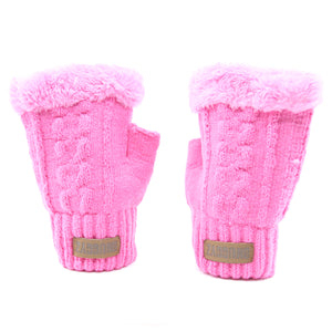 Ultra Plush Fingerless Gloves