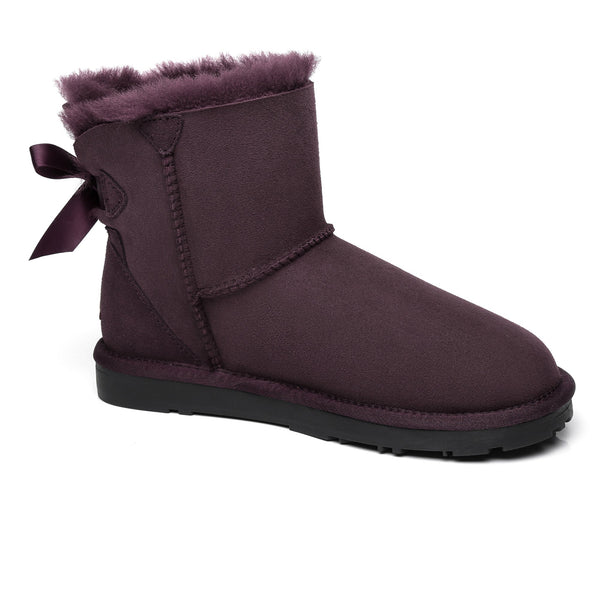 Mini Back Bow Boots