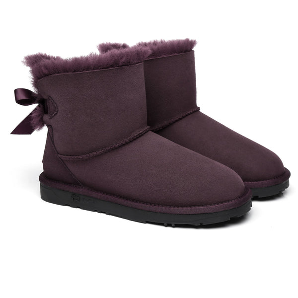 Mini Back Bow Boots