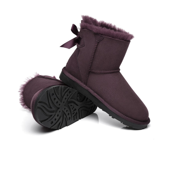 Mini Back Bow Boots