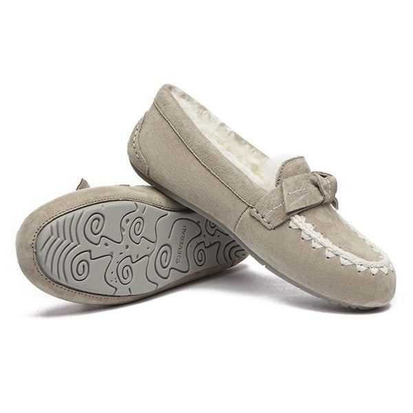 Woven Bow Moccasin