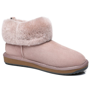 Fluffy Collar Boots