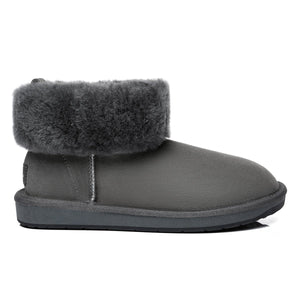 Fluffy Collar Boots